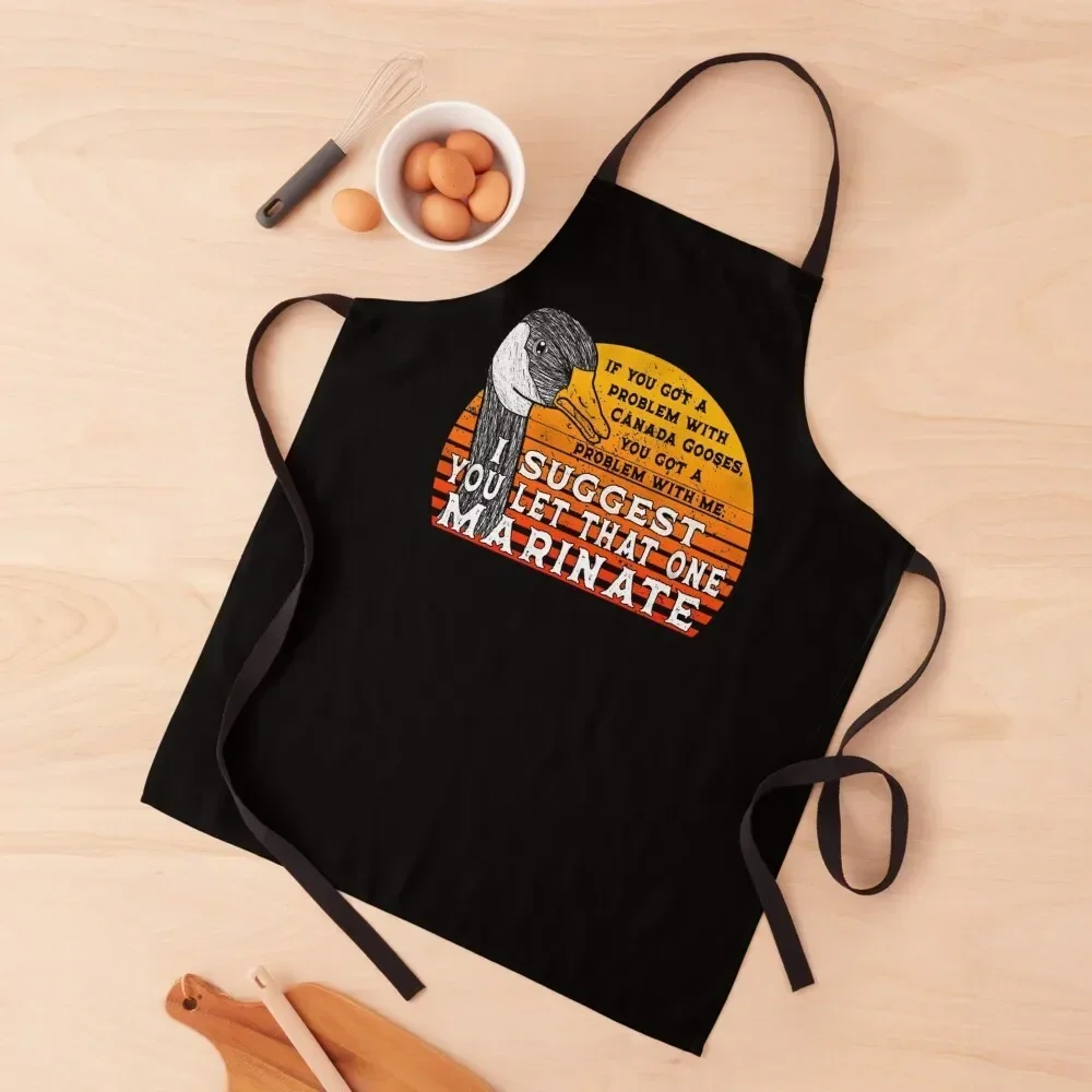 

marinate letterkenny Apron custom women's kitchen esthetician Restaurant Kitchen Equipment Apron