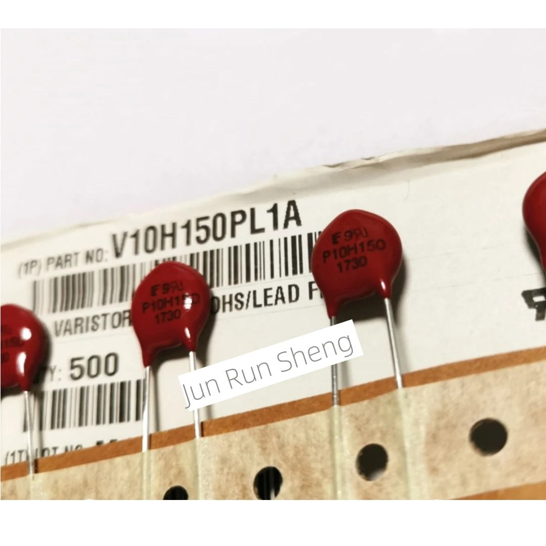 

1/10/20PCS Litteifuse For V10H150PL1A P10H150 Red Varistor 240V 3.5KA DISC 10MM Rheostat AC150 DC200 360pF MOV TVS V10H150P