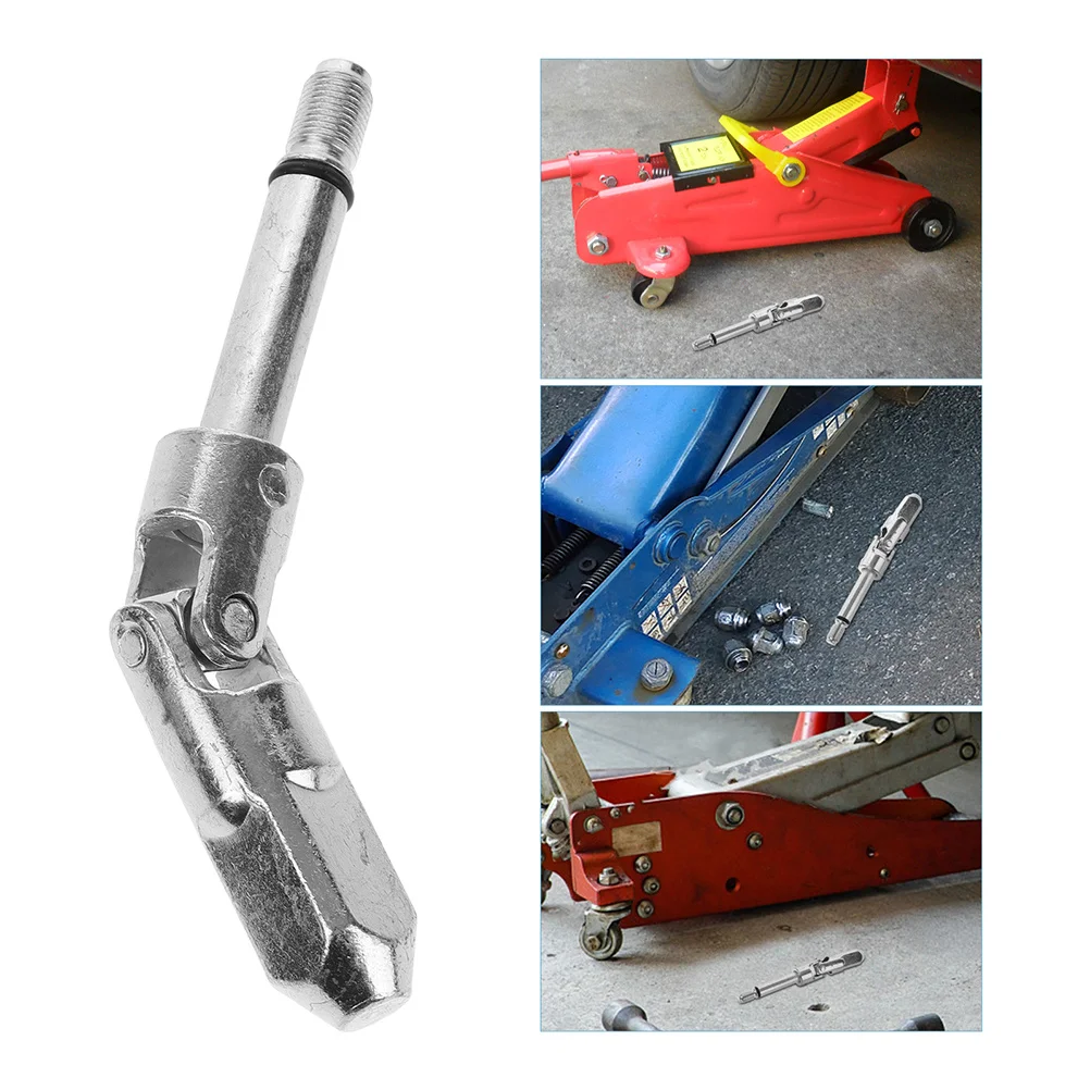

2pcs Cardan Shaft For Hydraulic Jacks Horizontal Design Quick Release Joint Flexible Angle Drop Switch Controlled Descent Steel