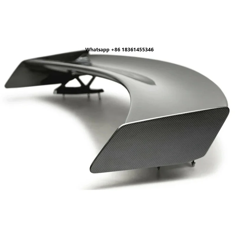 

High Quality 2015-2021 Mustang Single Deck Track Pack Style Carbon Fiber Rear Wing Exterior Tuning Accessories
