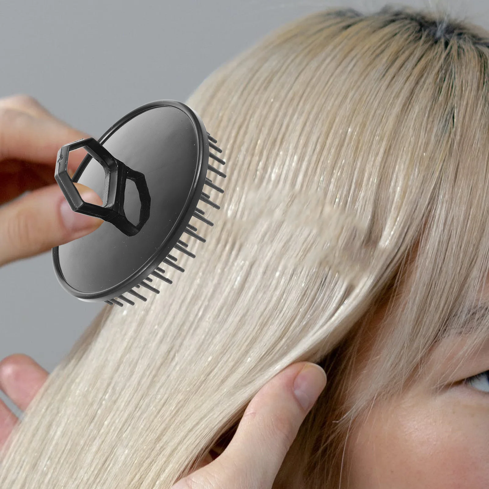 

10Pcs Portable Scalp Massage Brush Comfortable Hair Washing Shampoo Brush Deep Clean Dandruff Exfoliator Travel Hair Scalp