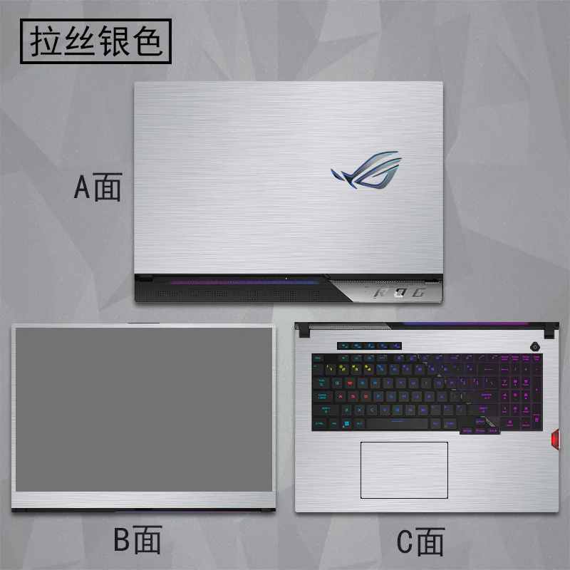 

For ASUS ROG Zephyrus G14 G16 Strix Scar G18 G614J G634J G814J G834J GA402R GA401 Laptop Vinyl Decal Cover Sticker Protector
