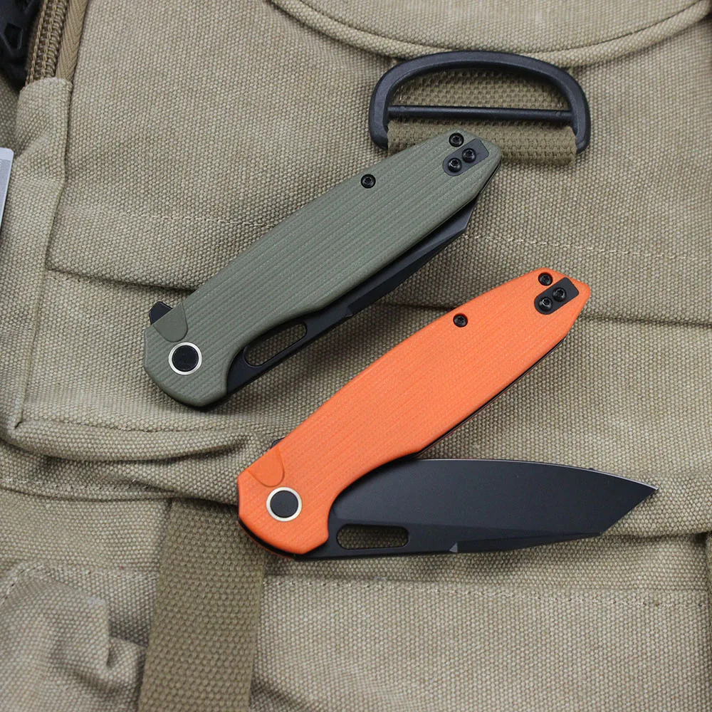 Wielofunkcyjny składany nóż kieszonkowy outdoorowy, przenośny nóż kempingowy typu flipper, taktyczny nóż myśliwski survivalowy, nóż składany, narzędzie EDC dla mężczyzn