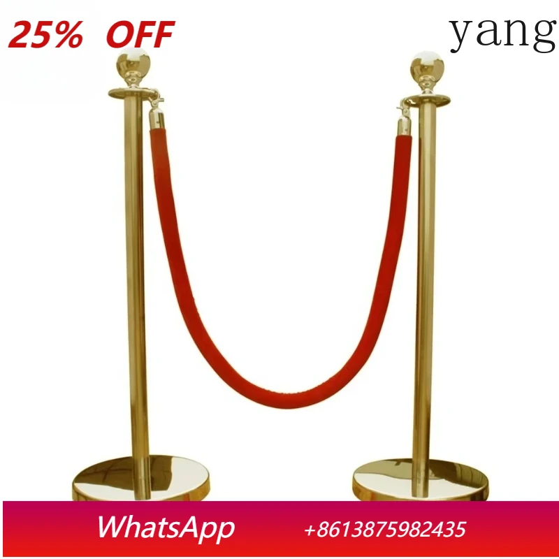 

Wedding Supplies Queue Rope Barrier Red Carpet Gold Post Stanchions