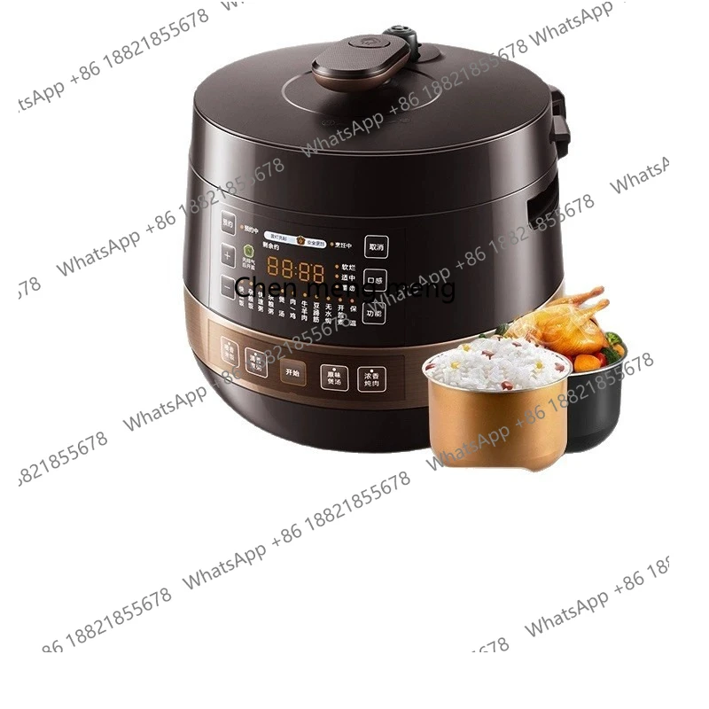 

household multi-functional double bile pressure cooker intelligent electric pressure cooker electric high pressure cooker