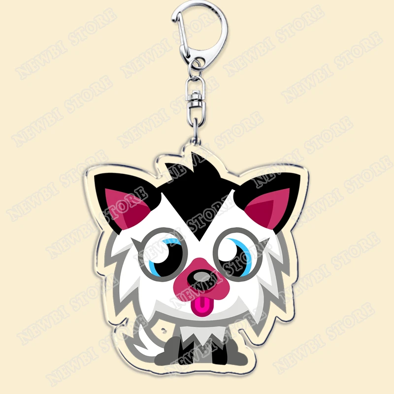 Cartoon Kids Game Keychains for Women Accessories Bag Oddie Ecto Iggy Scamp Cutie Pie Keyrings Jewelry Fans Gaming Friends Gift