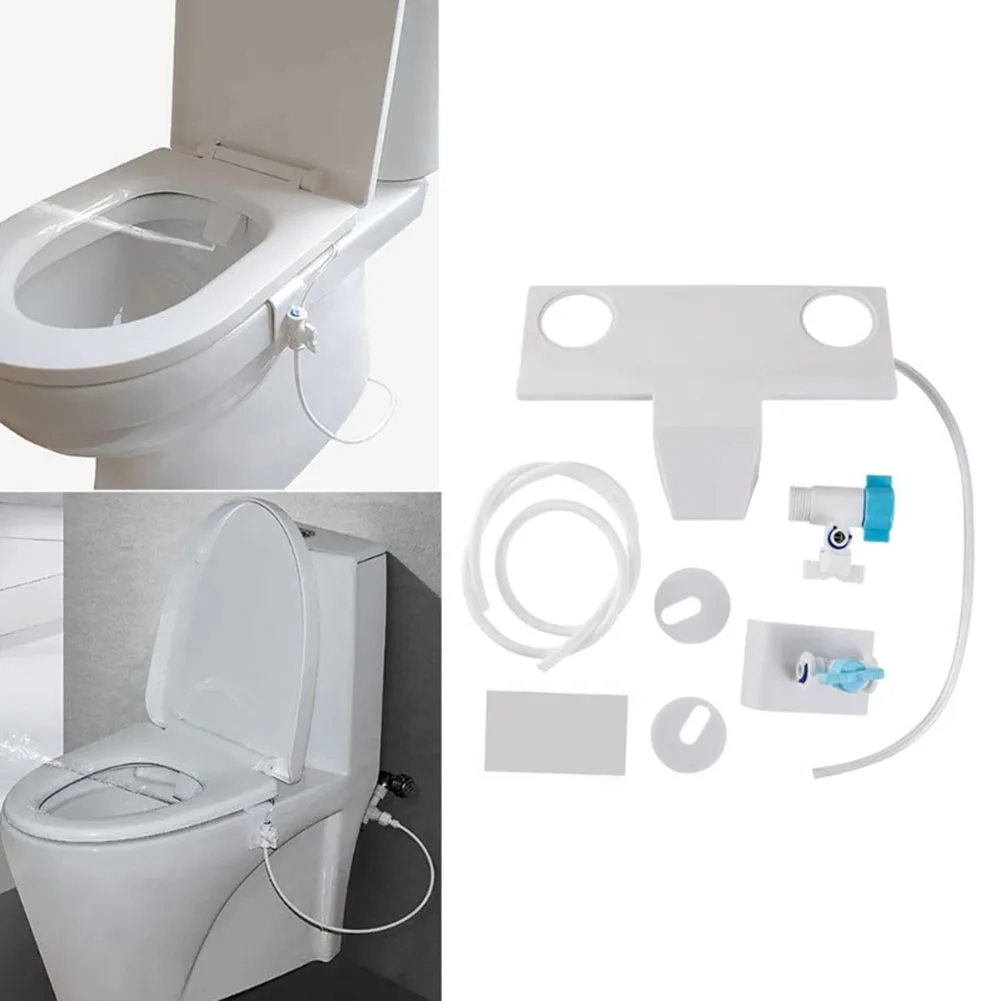 Chemical-free Bidet Bidet Sprayer High-quality Plastic Single Hole Mounting Vertical Spray Type Adjustable Water Output Bidet