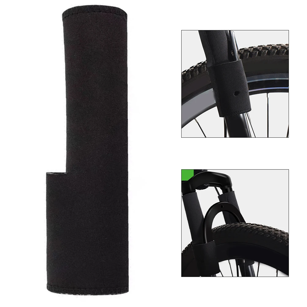 2 Pcs Bike Front Fork Protective Cover Bike Front Fork Protective Cover Bike Rustproof Chain Guard Shock Absorbed Accessories