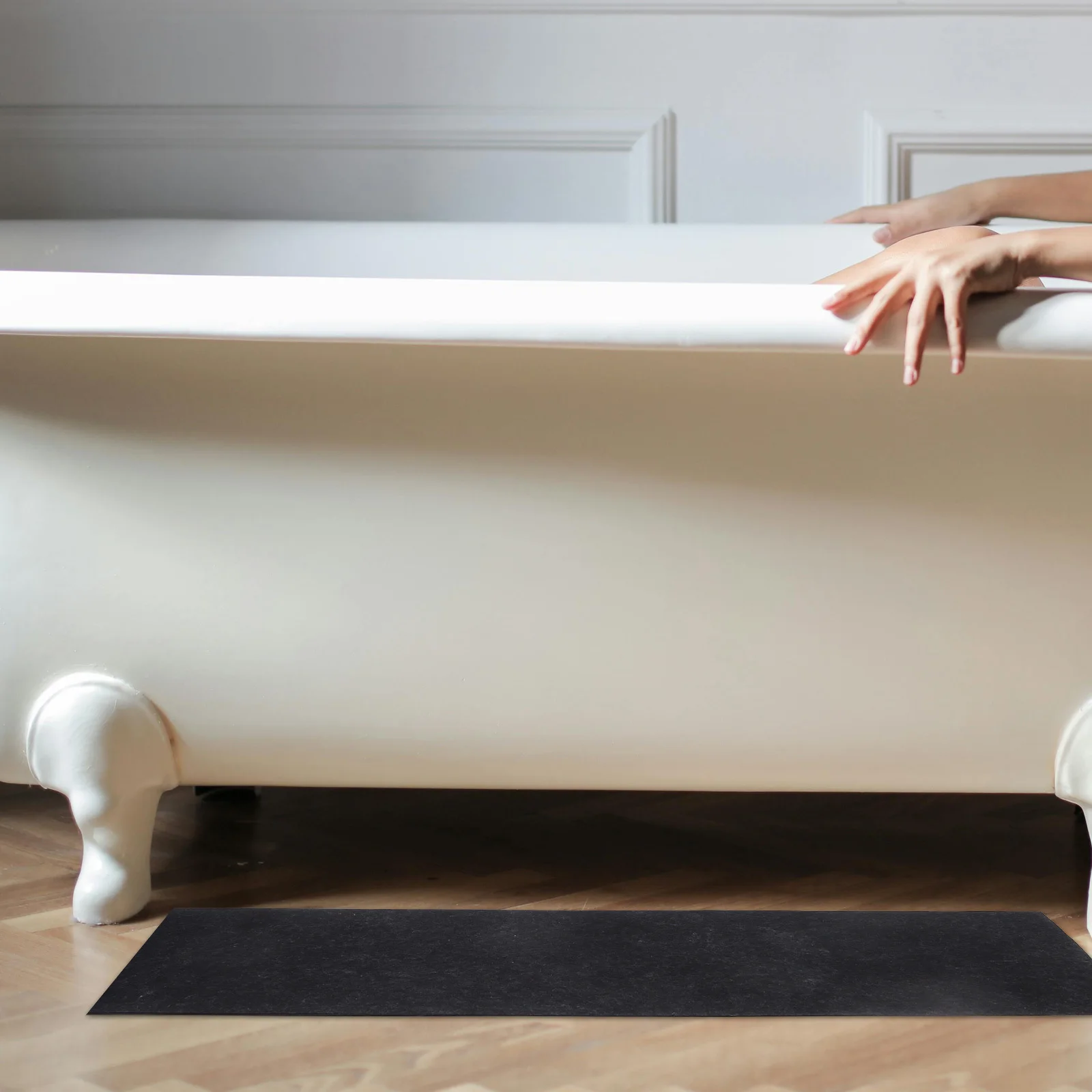 Tappetino protettivo assorbente per piscina, feltro morbido antiscivolo, 30 cm, per piscine, vasche idromassaggio, passeggiate, pavimento esterno, morbido cuscino per piscina