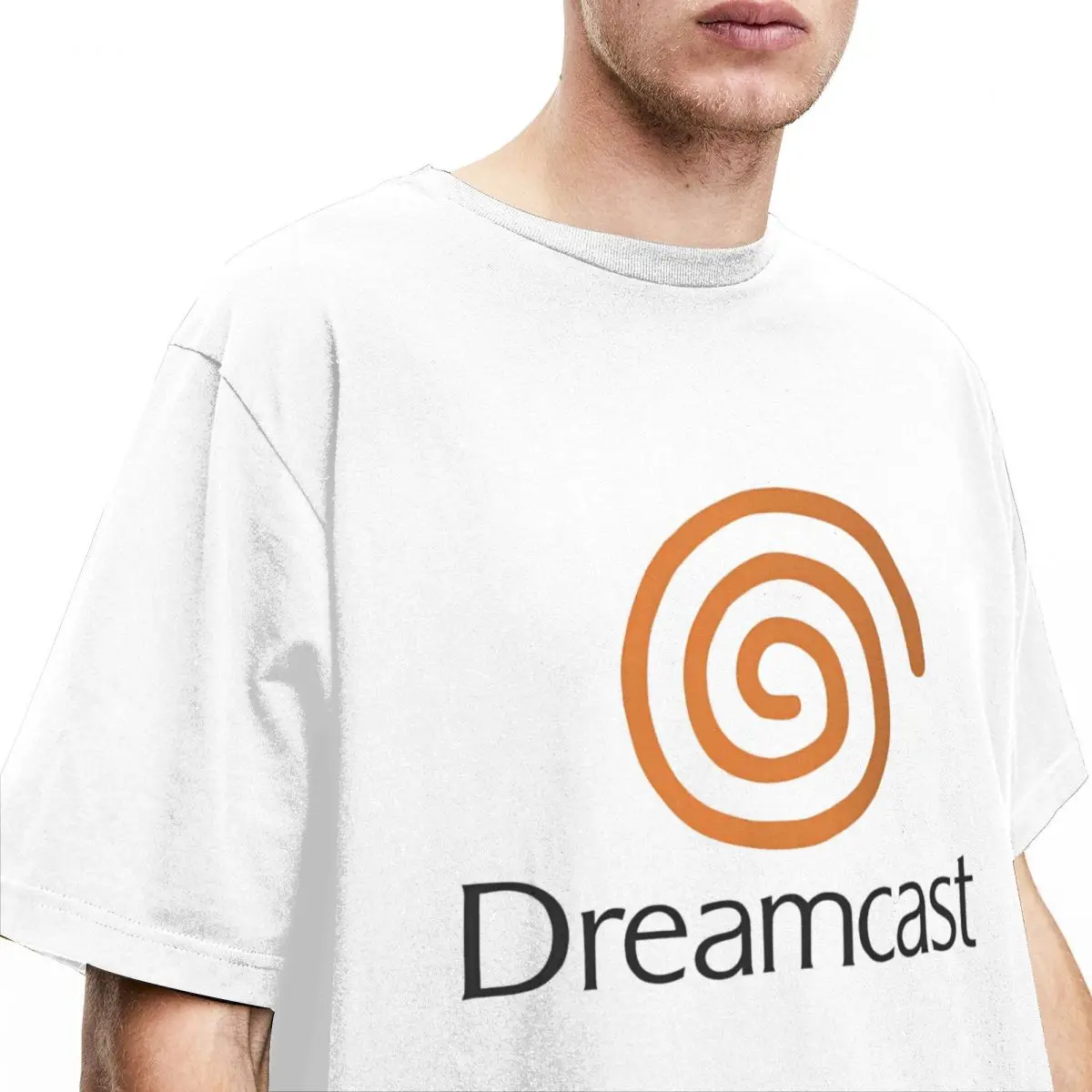 Dreamcast Sega T Shirt Beach video game Vintage T-Shirts Cotton Harajuku Tshirt For Man Short-Sleeved Loose Tees