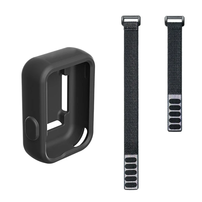 96BA Fernbedienungsschutzhülle für Pocket 4pro Sucher-Fernbedienung, Silikonhülle und Handgelenkschnur-Set für die Reisetasche – Detail 10