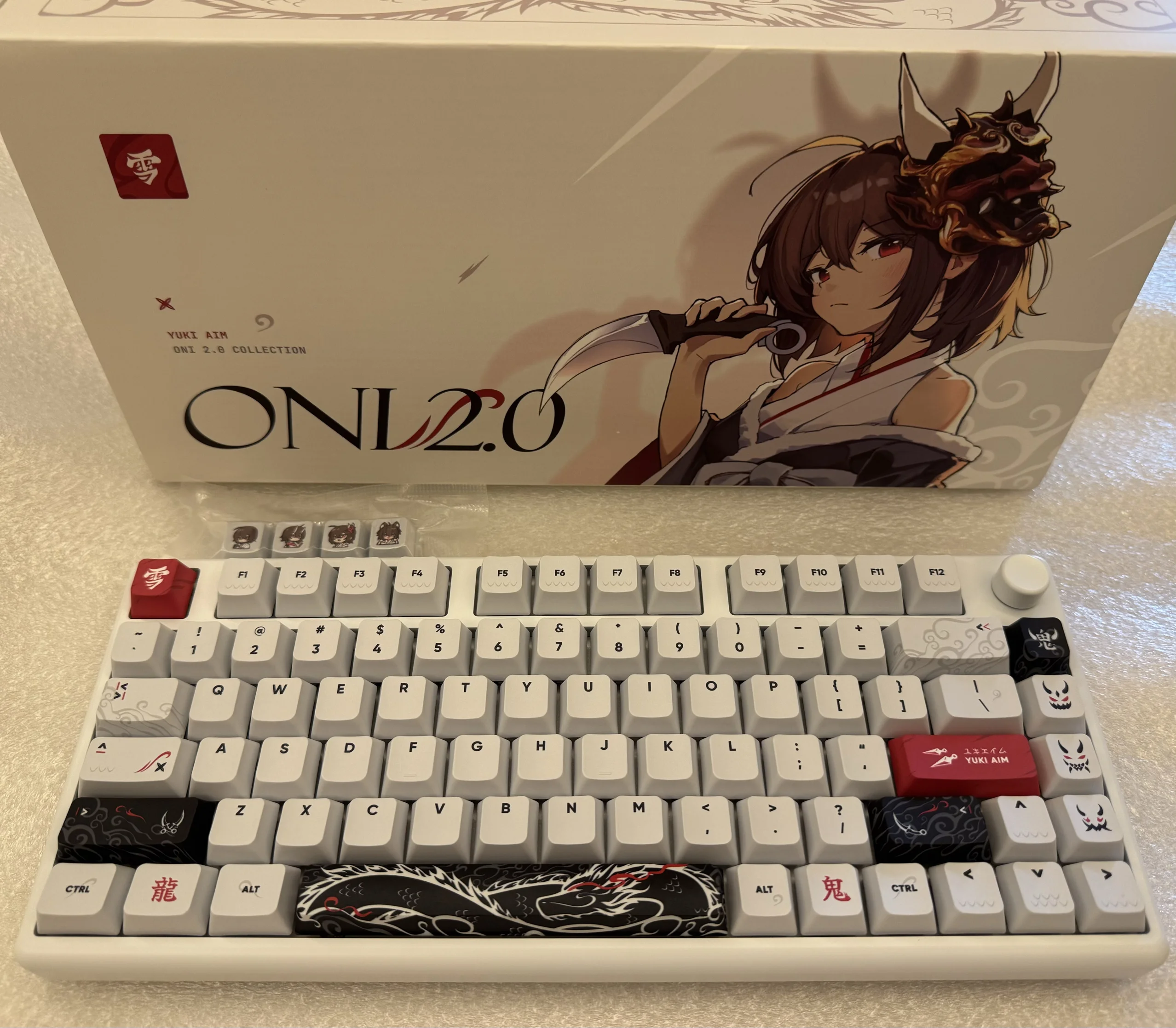 Yuki Aim Oni 2.0 Polar75 Механическая Клавиатура | AliExpress