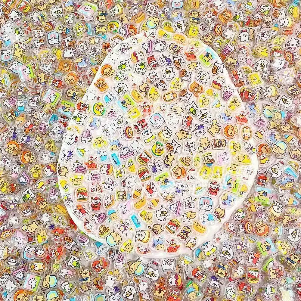 1cm 2cm line little dog 2.0 single-layer acrylic sheet, no-material anime convention DIY cartoon craft photo frame accessories view 4