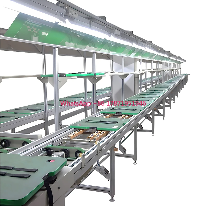 Industrial Conveyor Systems Speed Chain Conveyor Motor Fire Resistant assembly line BELT CONVEYORS