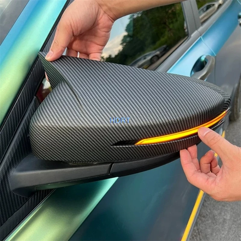 For GAC Trumpchi Empow R 2023 + Rear View Mirror Rain Visor Side Reverse Wing Mirror Cover Car Protector Decoration Accessories