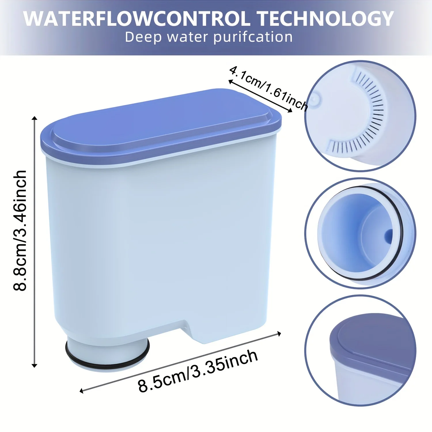 فلاتر ماكينة القهوة المتوافقة مع Philips Saeco AquaClean CA6903 تعزز تجربة القهوة الخاصة بك مع الماء النظيف والمصفى