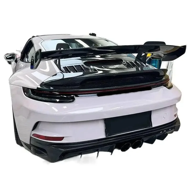 Meistverkaufter Echter Carbon-Heckflügel-Spoiler-Bausatz Passend für 992 2020-2023 Exterieur Auto-Mod-Zubehör