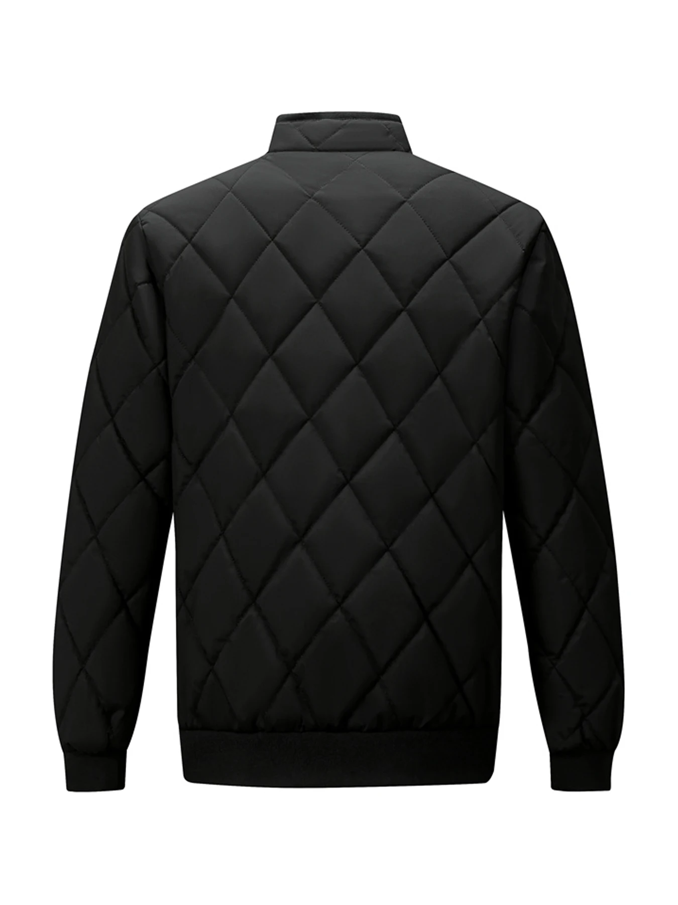 سترة شتوية كاجوال بياقة واقفة للرجال - معطف دافئ سميك للخريف والشتاء