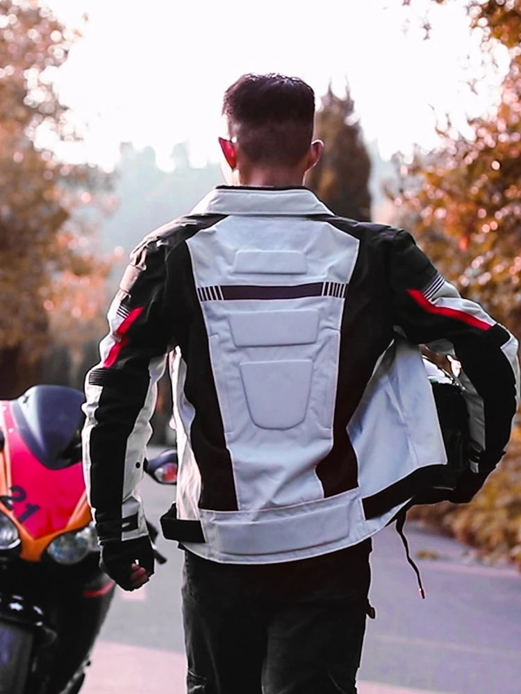 Cycling suits, motorcycle men's suits, motorcycle suits, windproof, waterproof, shockproof and warm clothes, motorcycle travel