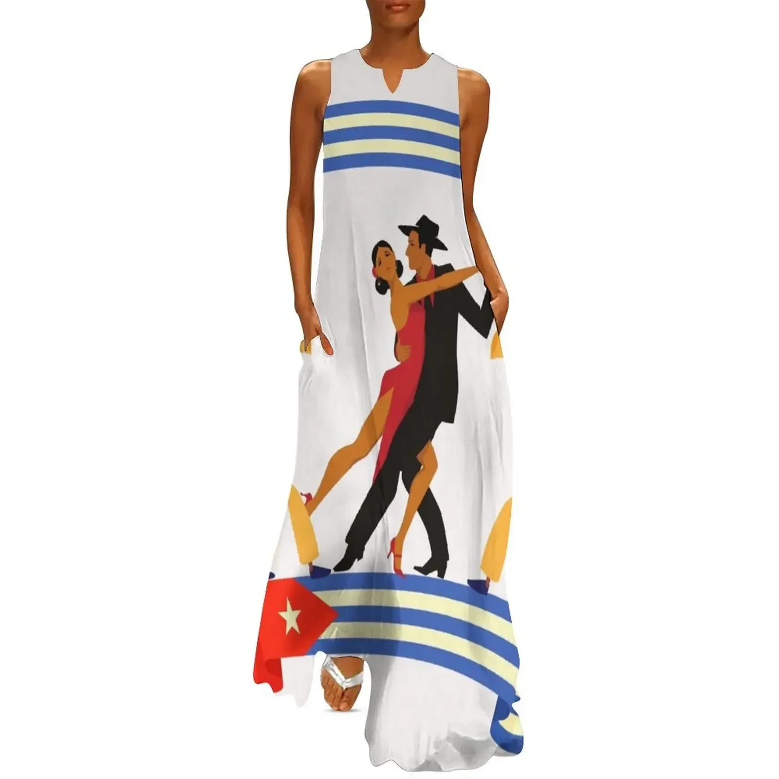 Guayabera, vestido largo de estilo cubano, vestidos de noche para mujer 2025, falda para mujer, vestido de fiesta, vestidos para mujer, vestido 2025