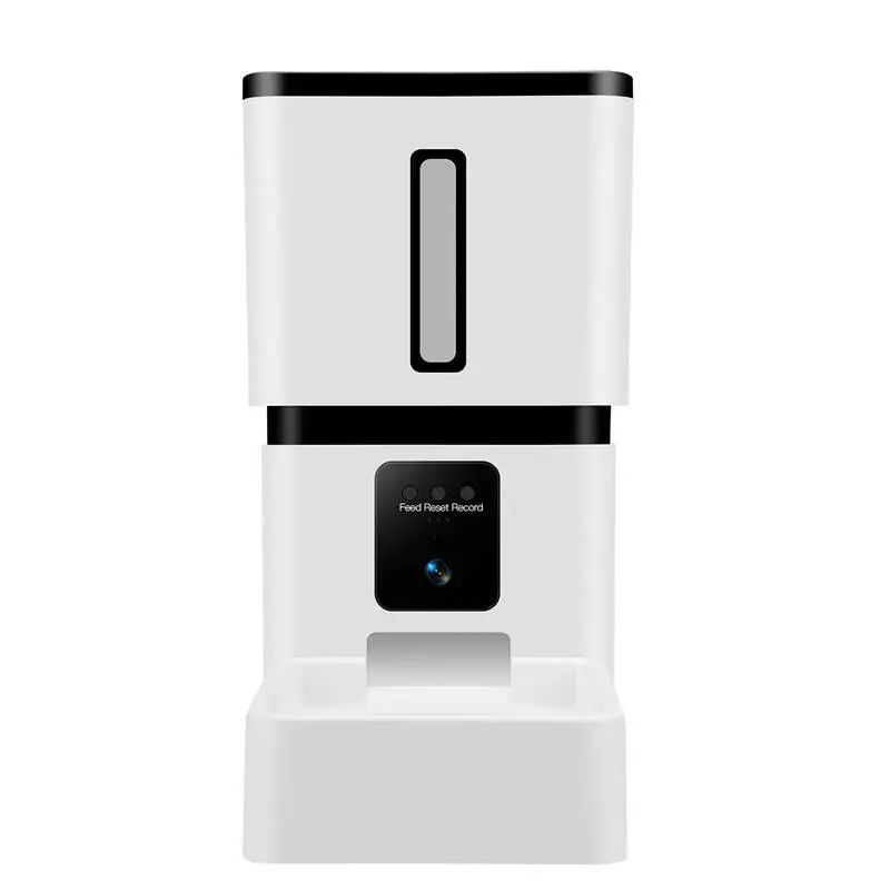 STLF Smart Pet Feeder Model 8L zwaartekrachtdispenser voor voedsel of water Milieuvriendelijk Werkt op batterijen Lekvrij Gemaakt van kunststof