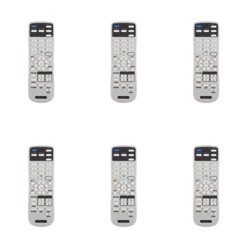 6Pack X(Replacement Projector Remote Control 219863500 for BrightLink 725Wi 1485Fi, EX3280 EX9230 Home Cinema 880