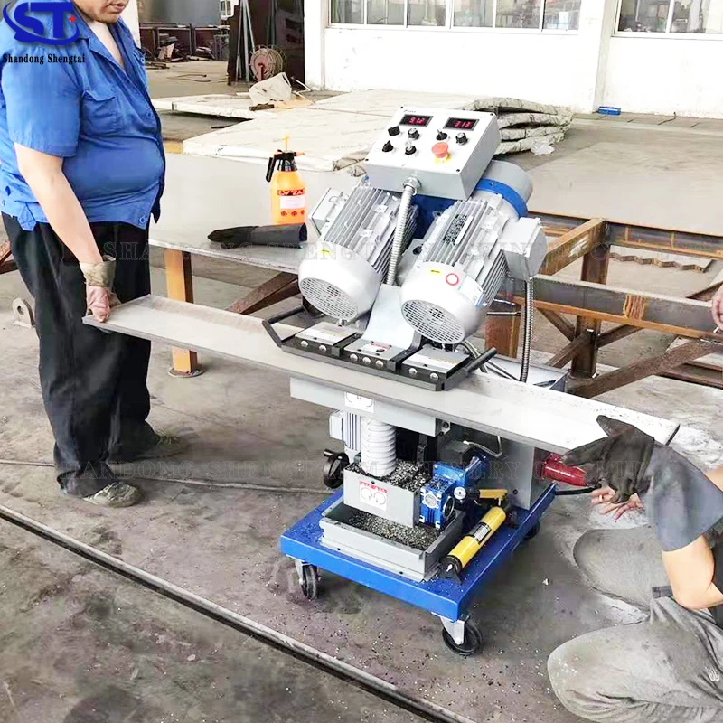 Self-propelled Steel Plate Beveling Machine Rolling Shear Beveling Machine Stainless Steel Plate Beveling Machine