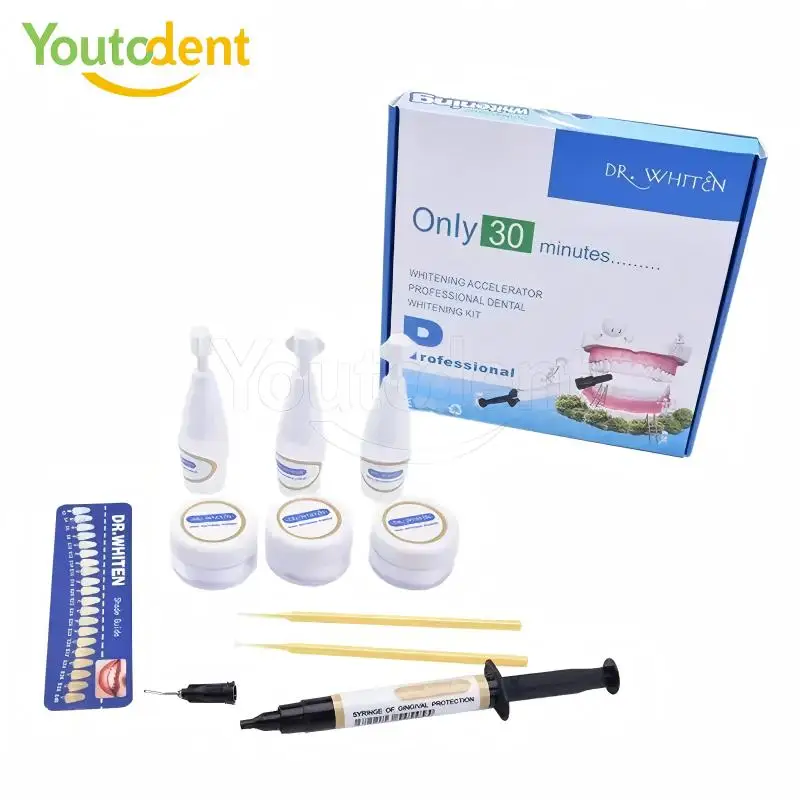 Dental Whitening Kit 35% Hydrogen Peroxyde Whiten Teeth Bleach Gel Oral Care Quickly Remove Tooth Stains Whitening Clean view 6