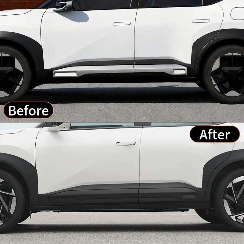 for Kia Seltos II 2026 2027 Car Door Edge Protection Trim Strip Anti Collision decorative frame stickers Interior modification