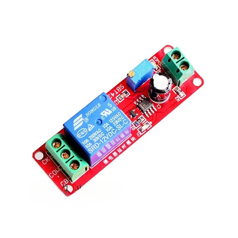 NE555Delay Timer Module Monostable Switch Delay Switch (12V)Car Electrical Delay