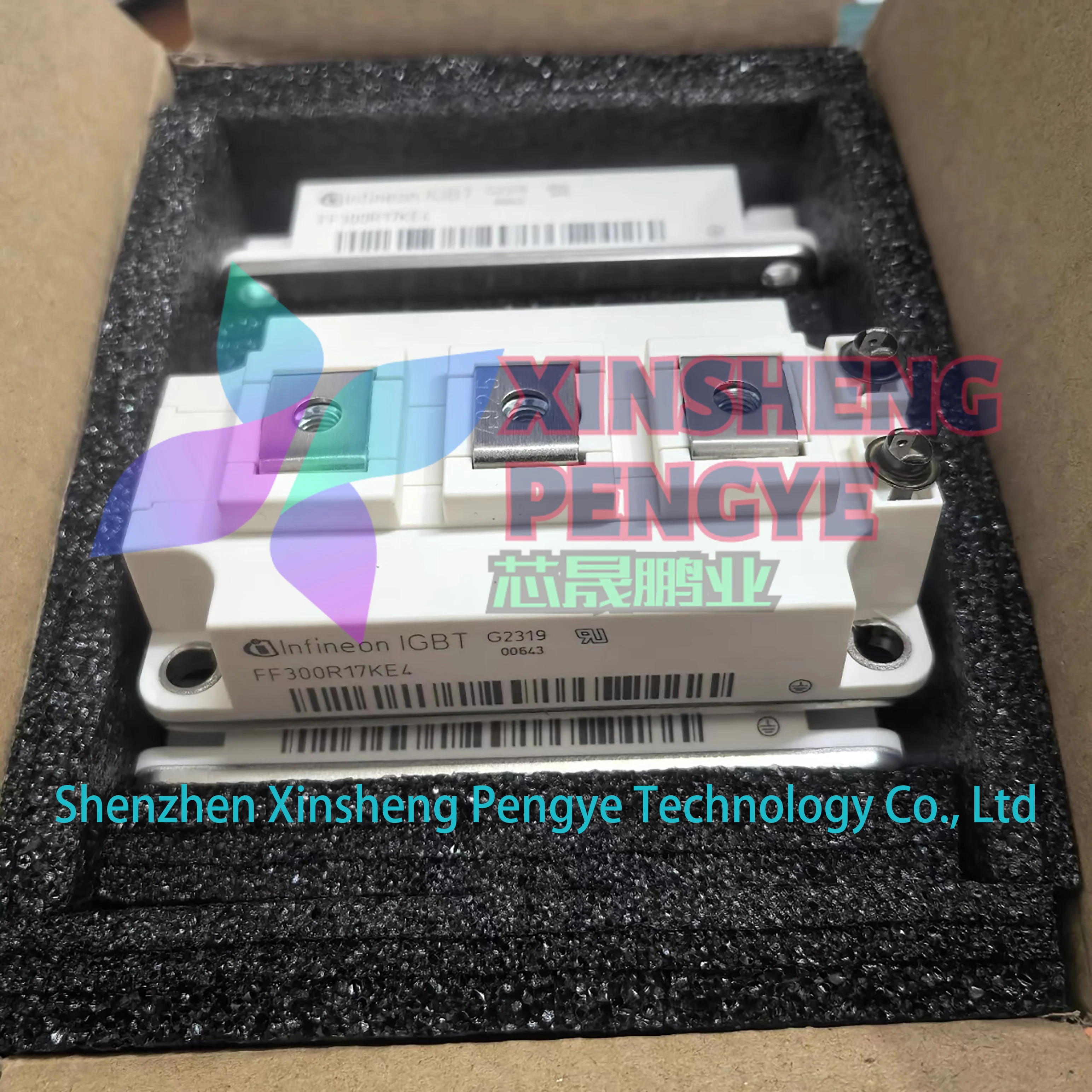 

100% Original FF300R17KE4 FF300R17KE4HOSA1 IGBT Transistor Dual NPN 440A 1.95V 1.8kW 1.7kV Trans IGBT Module In Stock