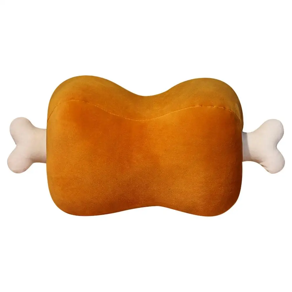 

Creative Meat and Bone Pillow Toy Travel Cartoon Throw Realistic Stuffed Bed Pillows Decorative Drumsticks
