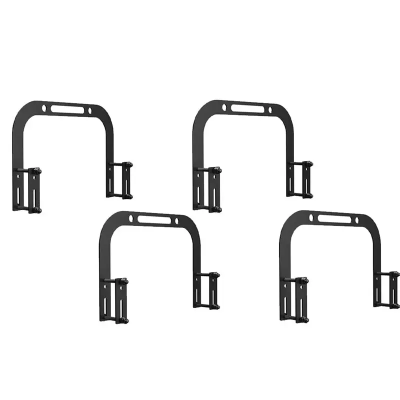 SEWS-4X Anti Non Slip Mattress Retainer Bar Holder In Place Mattress Slide Stoppers Metal Bed Gripper To Prevent