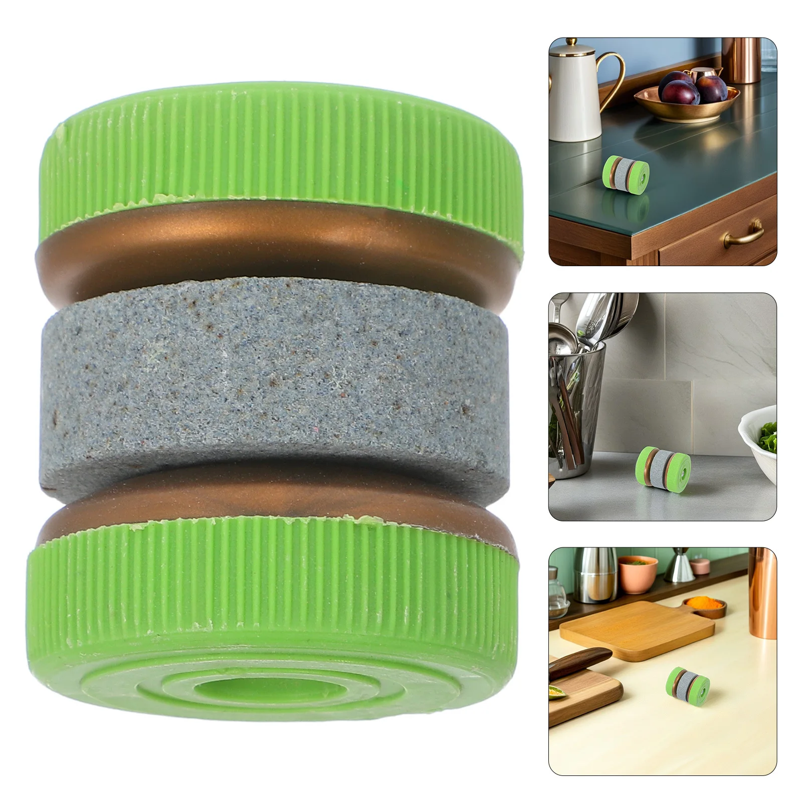 

Circular Sharpener Made of High-Quality Grindstone and PP Long-Lasting Sharpener for Knives Scissors Fast Blade Restoration