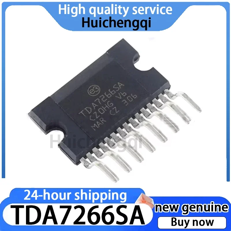 5PCS Original Genuine TDA7266SA TDA7266S Packaged SZIP-15 Audio Amplifier Chip IC