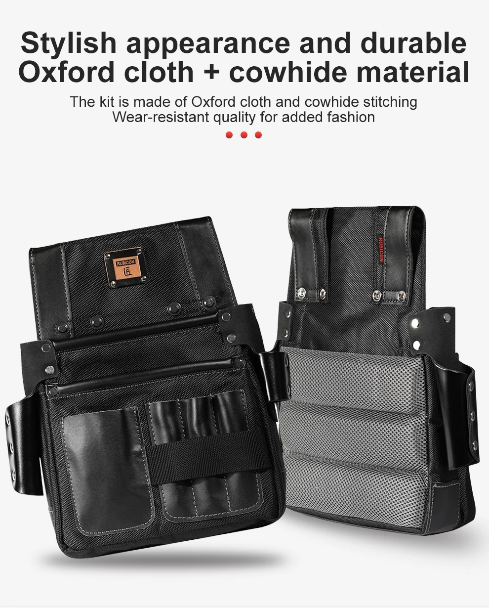 Multi-funktion Oxford Tuch Werkzeug Lagerung Tasche Elektriker Reparatur Taille Pack Hardware Werkzeug-schlüssel Zange Schraubendreher Lagerung