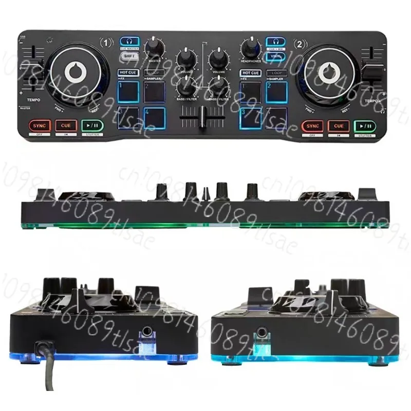 Портативный DJ-контроллер Hercules/Hi Cool Starlight/MIX — цифровой стартер Портативный DJ-контроллер Hercules/Hi Cool Starlight/MIX — цифровой стартер