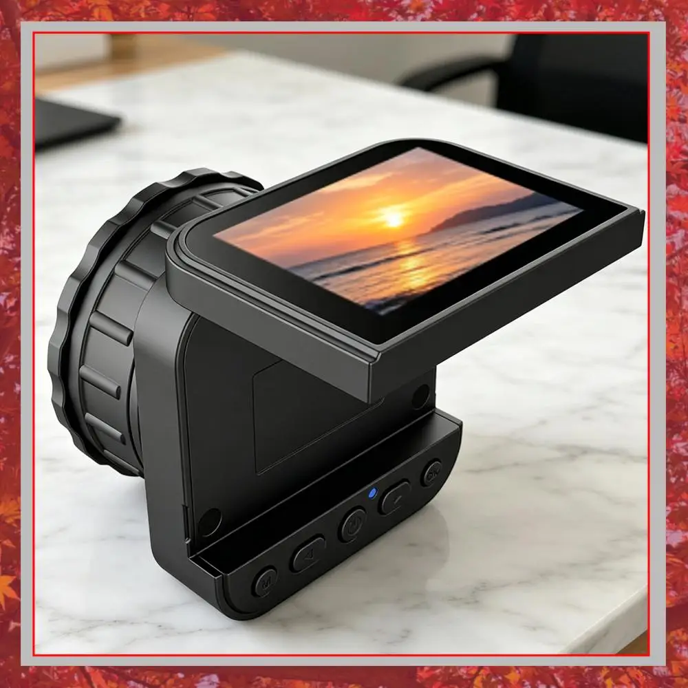 64MP 4K HD 2.4G WIFI Electronic Eyepiece Digital Camera with Flip Screen Wireless Telescope Eyepiece Portable Lightweight