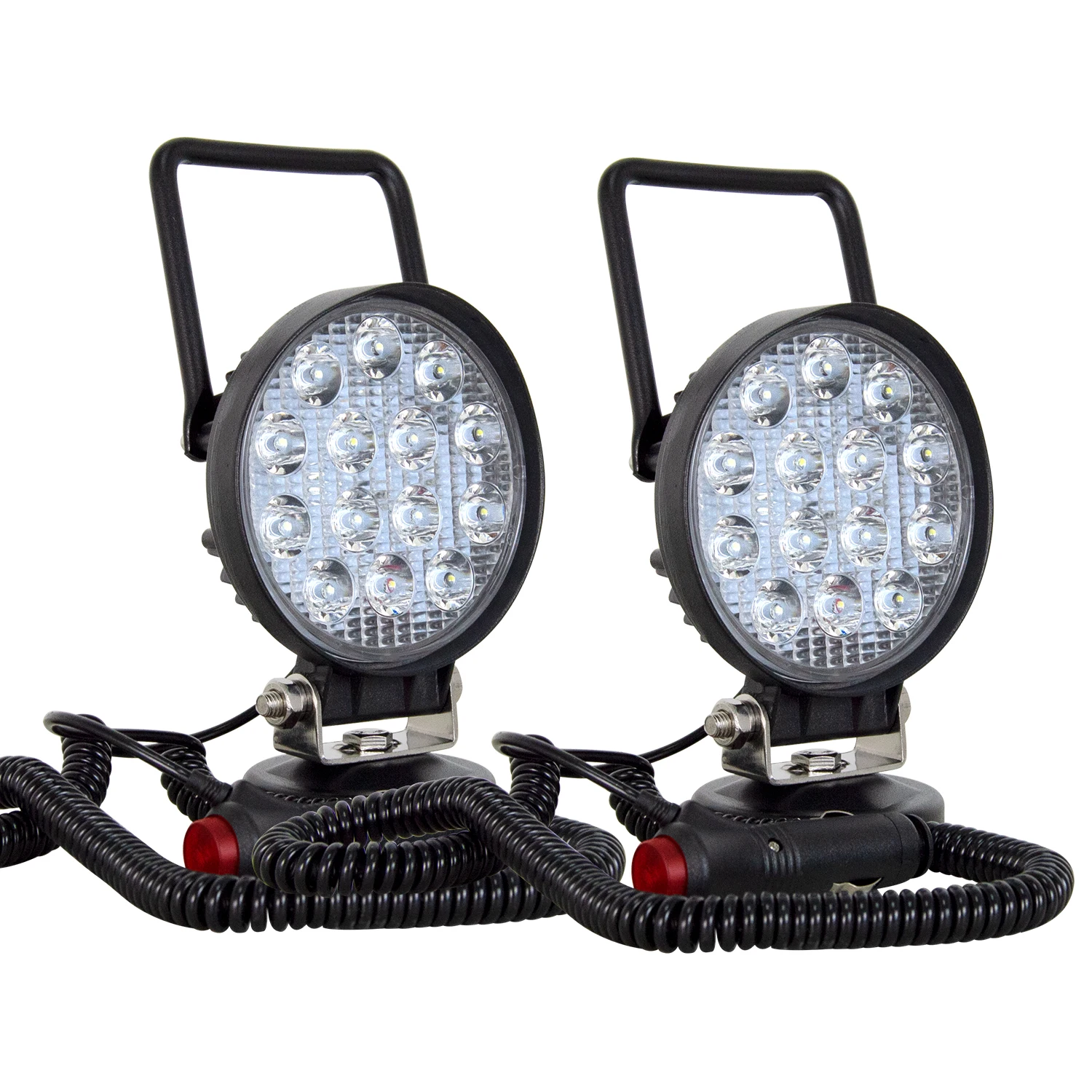 4 Zoll tragbares LED-Arbeitslicht 27 W 42 W 48 W Flutlicht-Magnetfußlampe Auto LKW Fahren Offroad 4WD 4x4 SUV ATV UTV 12 V 24 V – Detail 12