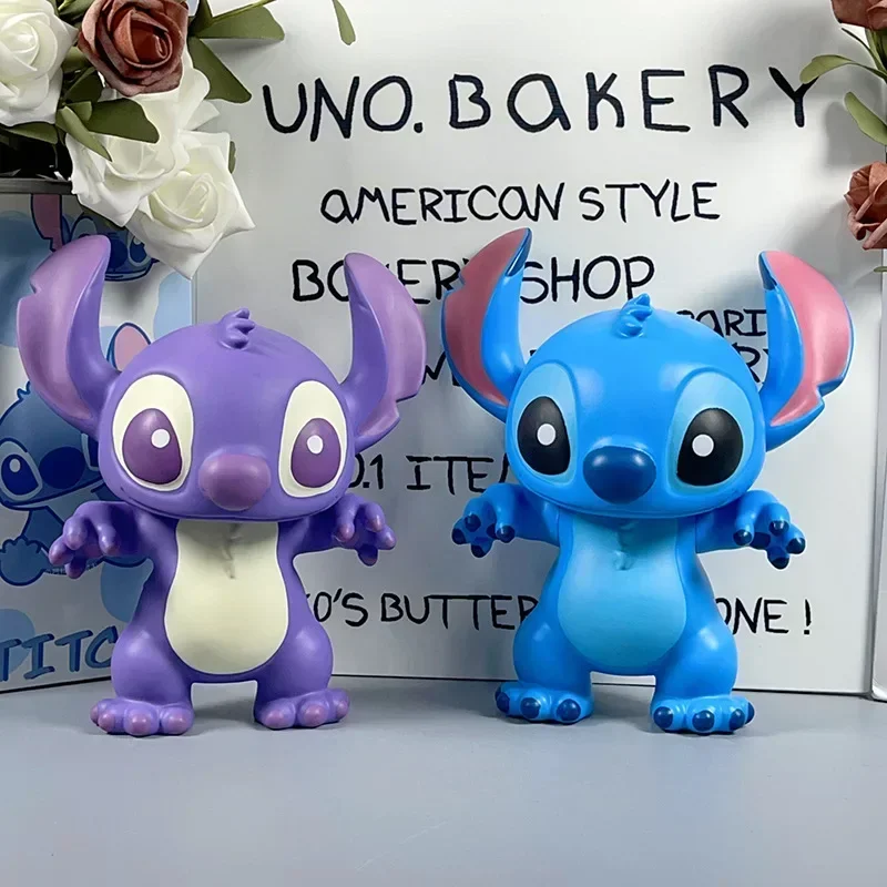 20cm Stitch Anime Figure Lilo&Stitch Products Pvc Action Figure Collection Model Doll Cute Cartoon Ornaments Decor