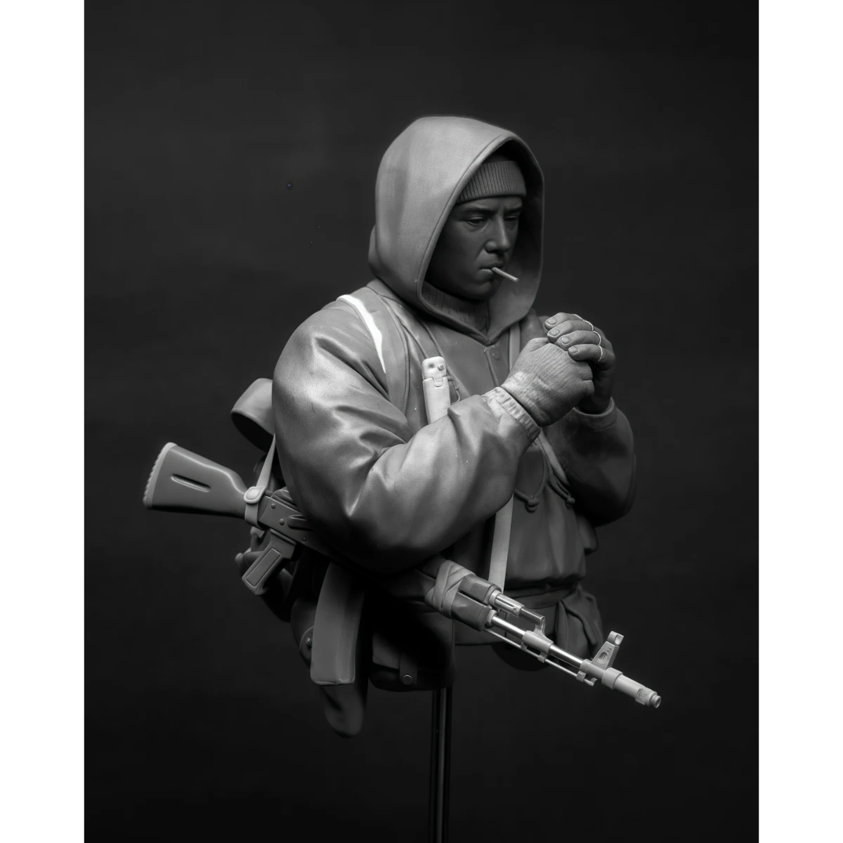 1/10 resin unpainted model kit, military theme, Bust Stalker unassembled and unpainted GK, 1909X