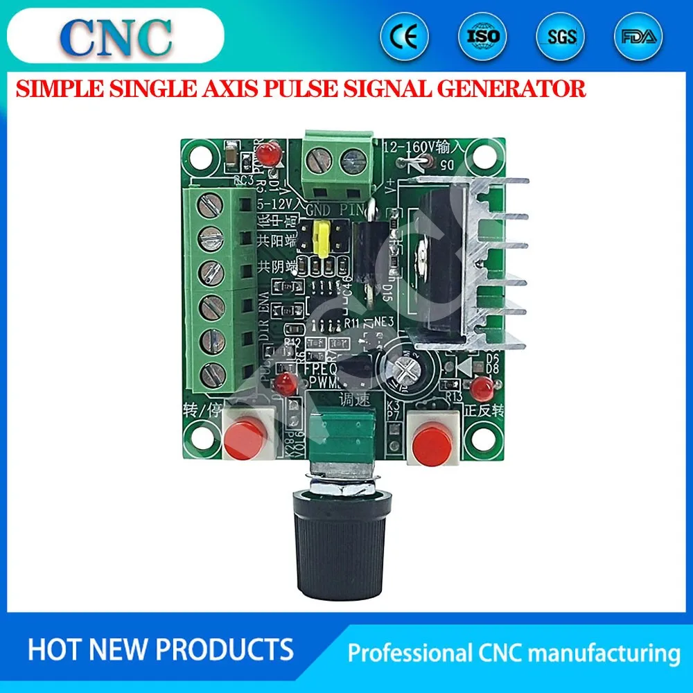 Free freight Stepper motor driver controller Speed Regulator Pulse Signal Generator module
