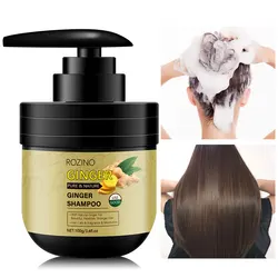 100g Ginger Shampoo Makes Hair Smoother, More Transparent, And Improves Follicle Blockage, Making Hair More Moisturized