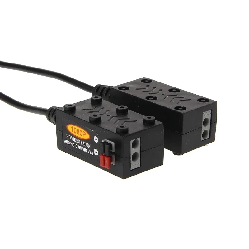 ตัวรับส่งสัญญาณวิดีโอวงจรปิดแบบพาสซีฟแบบ1CH 1คู่สำหรับกล้อง HDCVI HDTVI AHD CVBS