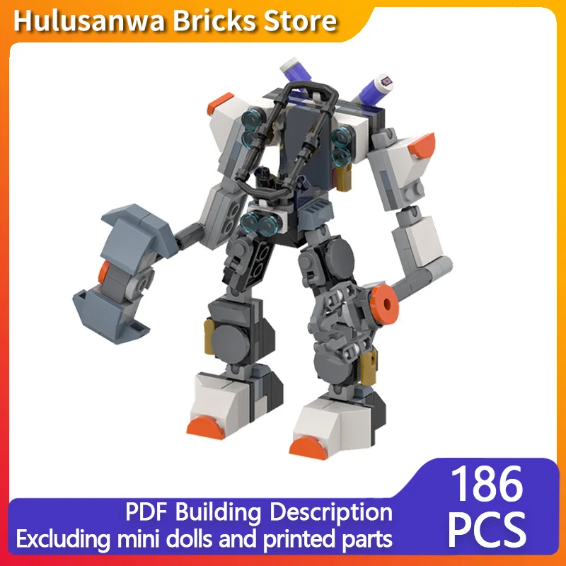 

Heavy Construction Mech Model MOC Building Bricks War Equipment Modular Technology Gifts Holiday Assemble Children Toys Suit