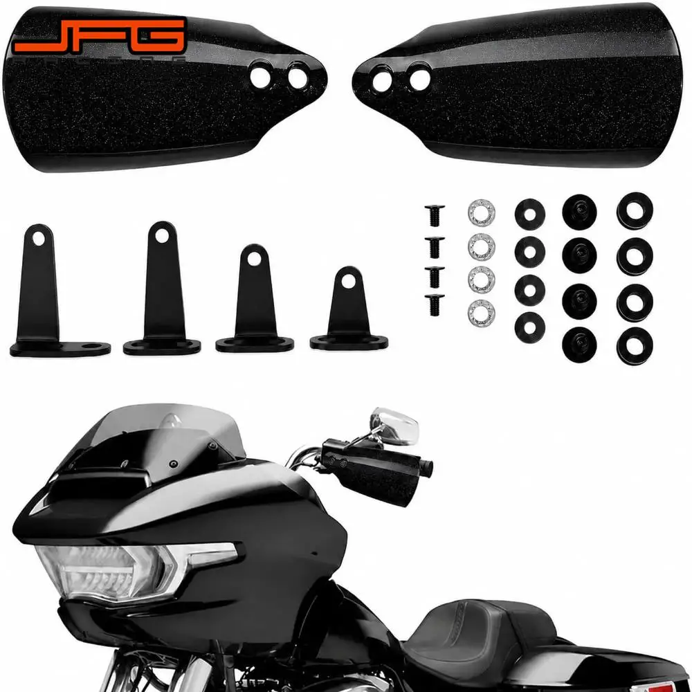 Motorcycle Hand Guards Handguard Protector Accessories For Harley Touring Softail Street Bob FXBB 114 FXBBS Low Rider ST 117 PP
