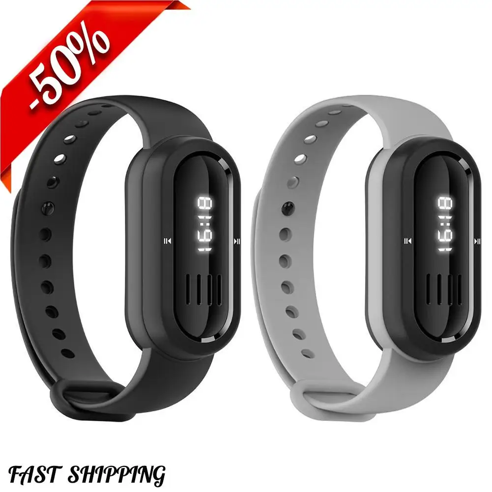 

M60AE Смарт-музыкальный браслет Mp3-плеер Носимый беспроводной динамик Смарт-браслет 10 м передача Bluetooth