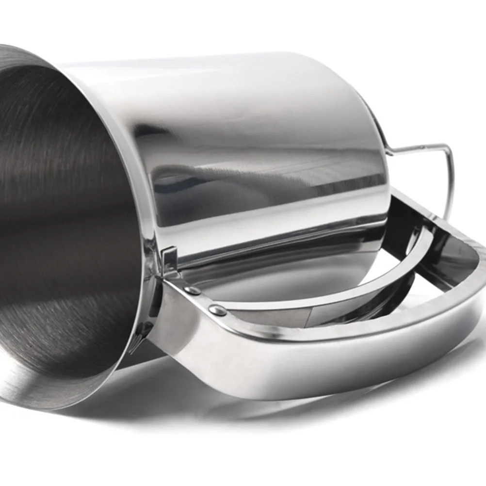 

Handheld Stainless Steel Batter Dispenser Food Grade Kitchen Tool for Baking Cupcakes Waffles