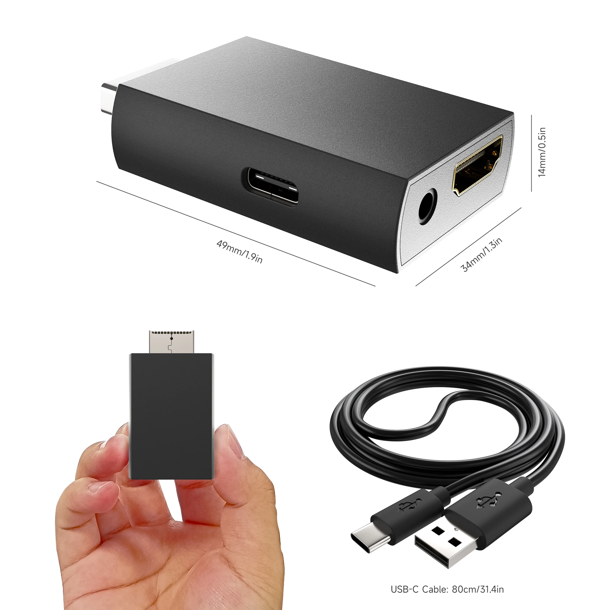 Replacements For Mayflash PS2 to HDMI-compatible converter USB Wireless Controller Adapter