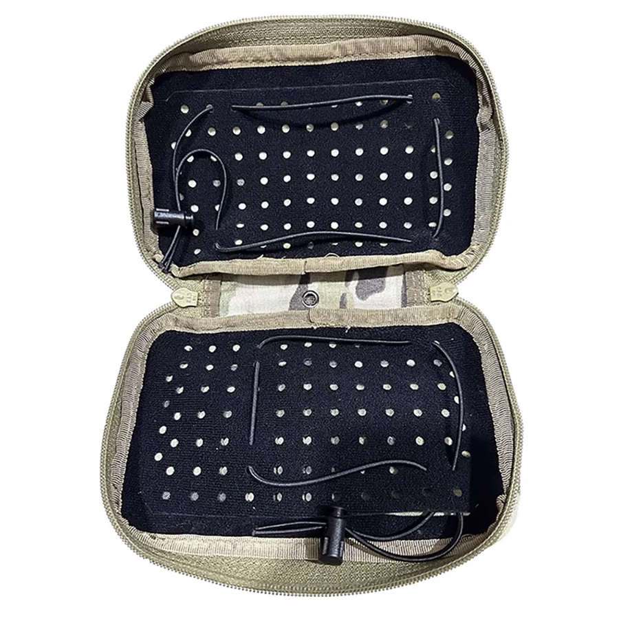 Caça tática ao ar livre multifuncional liberação rápida molle ferramenta de sobrevivência de emergência saco da cintura kit médico de segunda geração